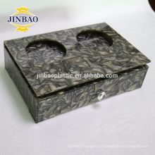 Caja de acrílico de mármol modificada para requisitos particulares diseño de la fábrica de lujo de JINBAO Fashion con el cajón